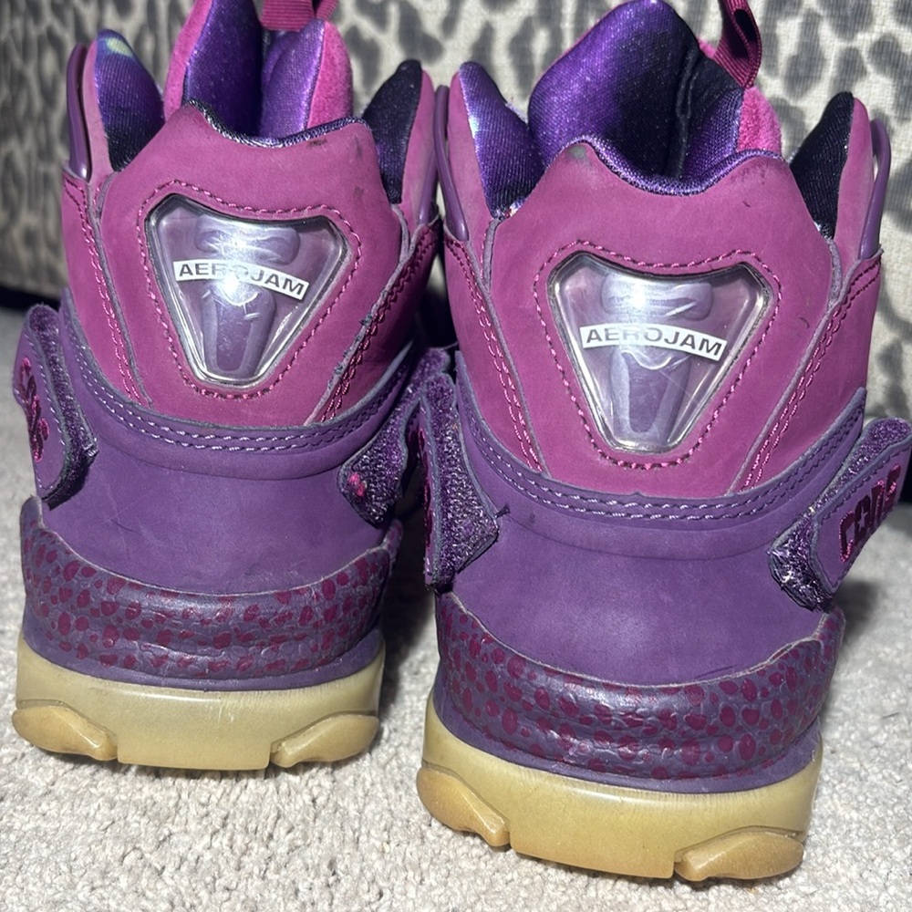Converse cons aerojam Purple invader Sneakers galaxy lace up mid monstar space - Picture 4 of 10
